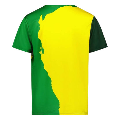 Gold - Back - Canterbury Mens Kangaroos Training T-Shirt