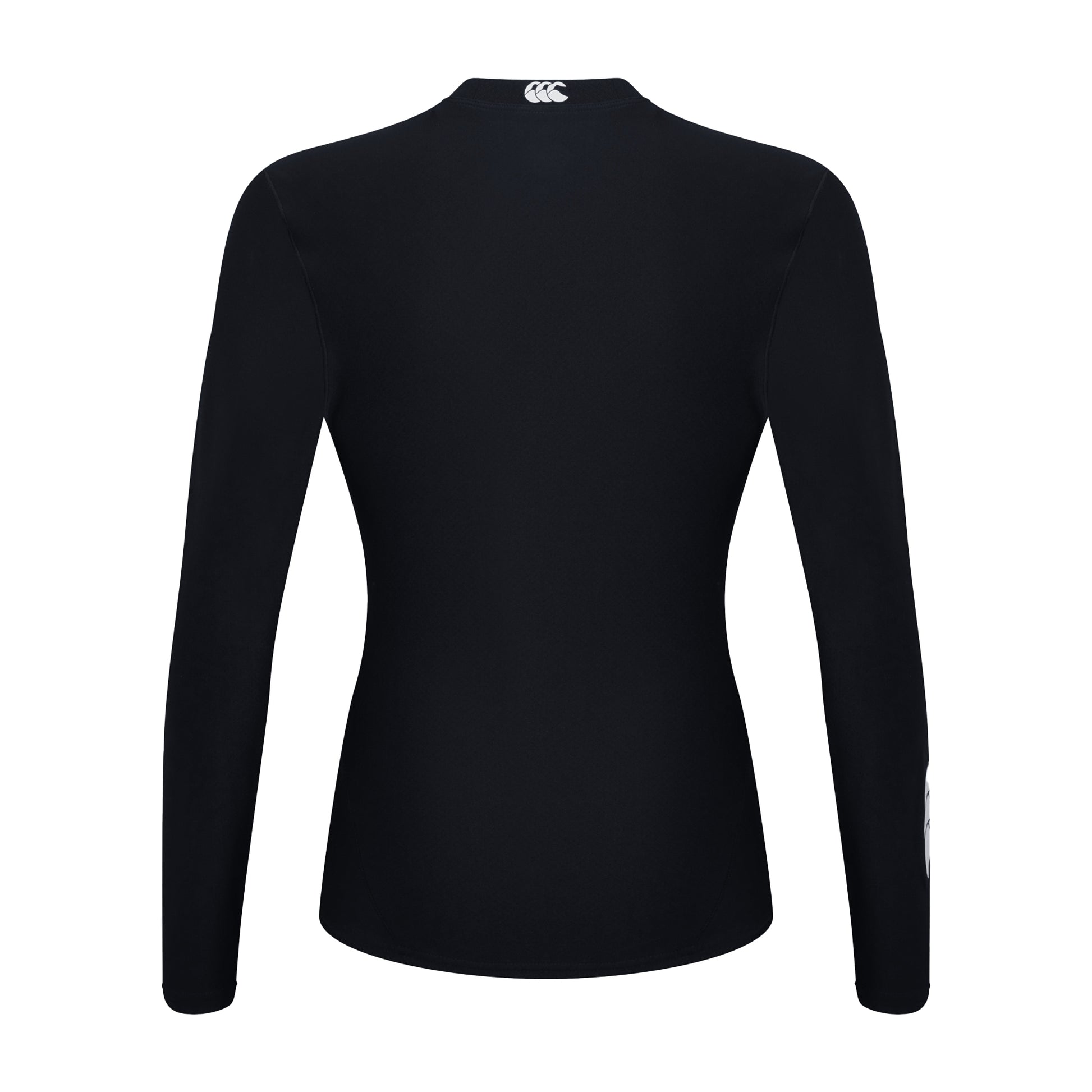 Black - Back - Canterbury Womens-Ladies Thermoreg Long-Sleeved Base Layer Top