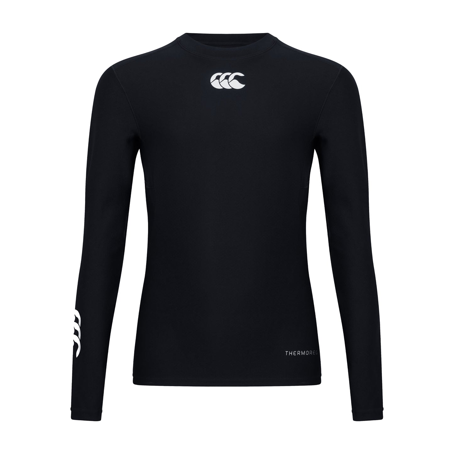 Black - Front - Canterbury Womens-Ladies Thermoreg Long-Sleeved Base Layer Top