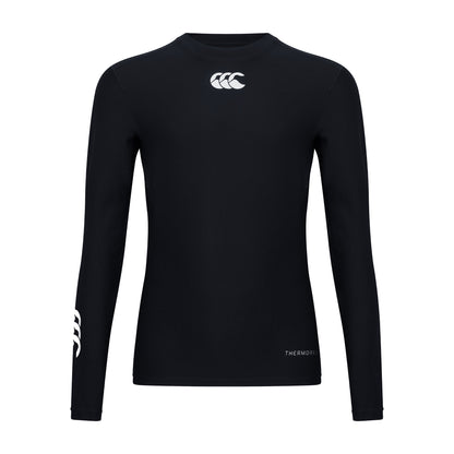 Black - Front - Canterbury Womens-Ladies Thermoreg Long-Sleeved Base Layer Top