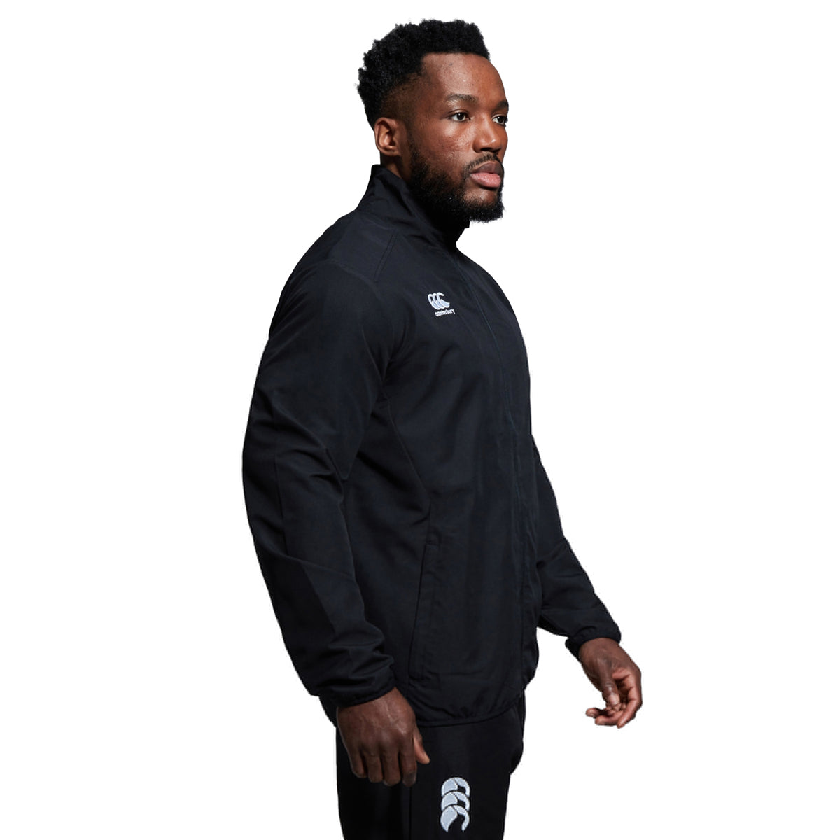 Black - Side - Canterbury Mens Club Track Jacket