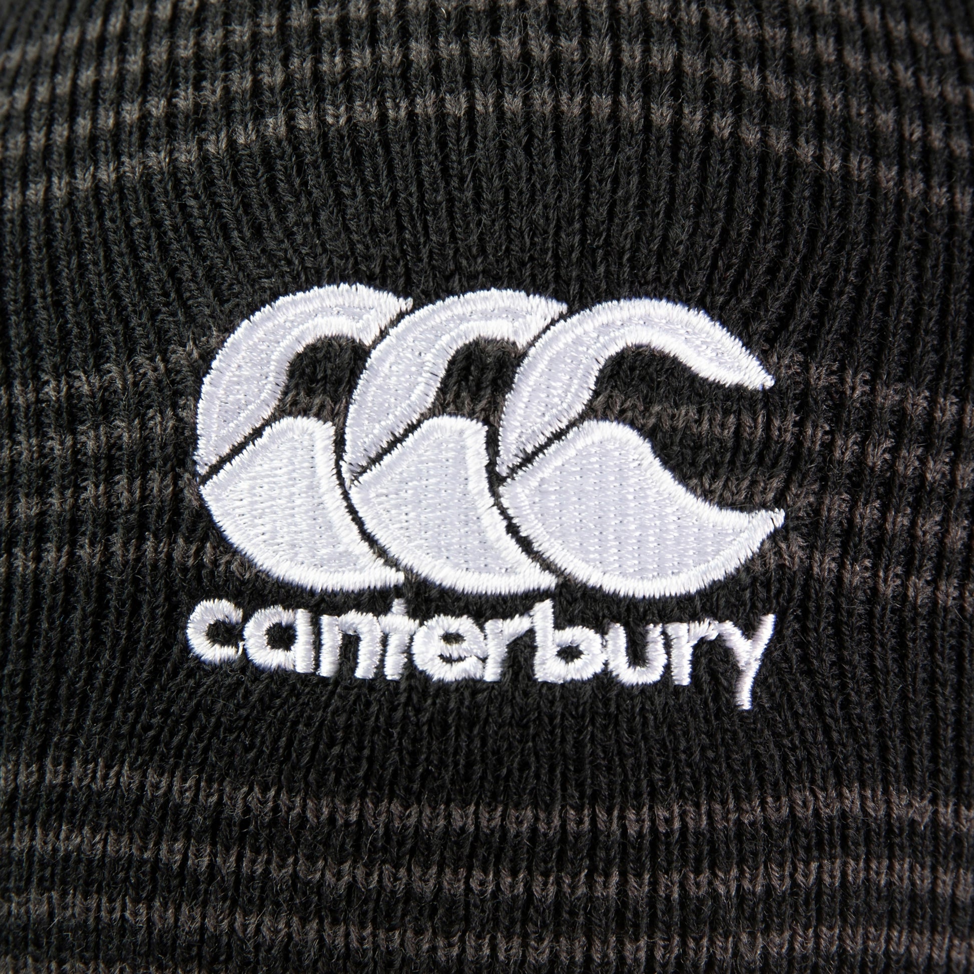 Black - Lifestyle - Canterbury Unisex Adult Embroidered Logo Beanie