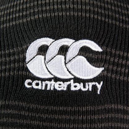 Black - Lifestyle - Canterbury Unisex Adult Embroidered Logo Beanie