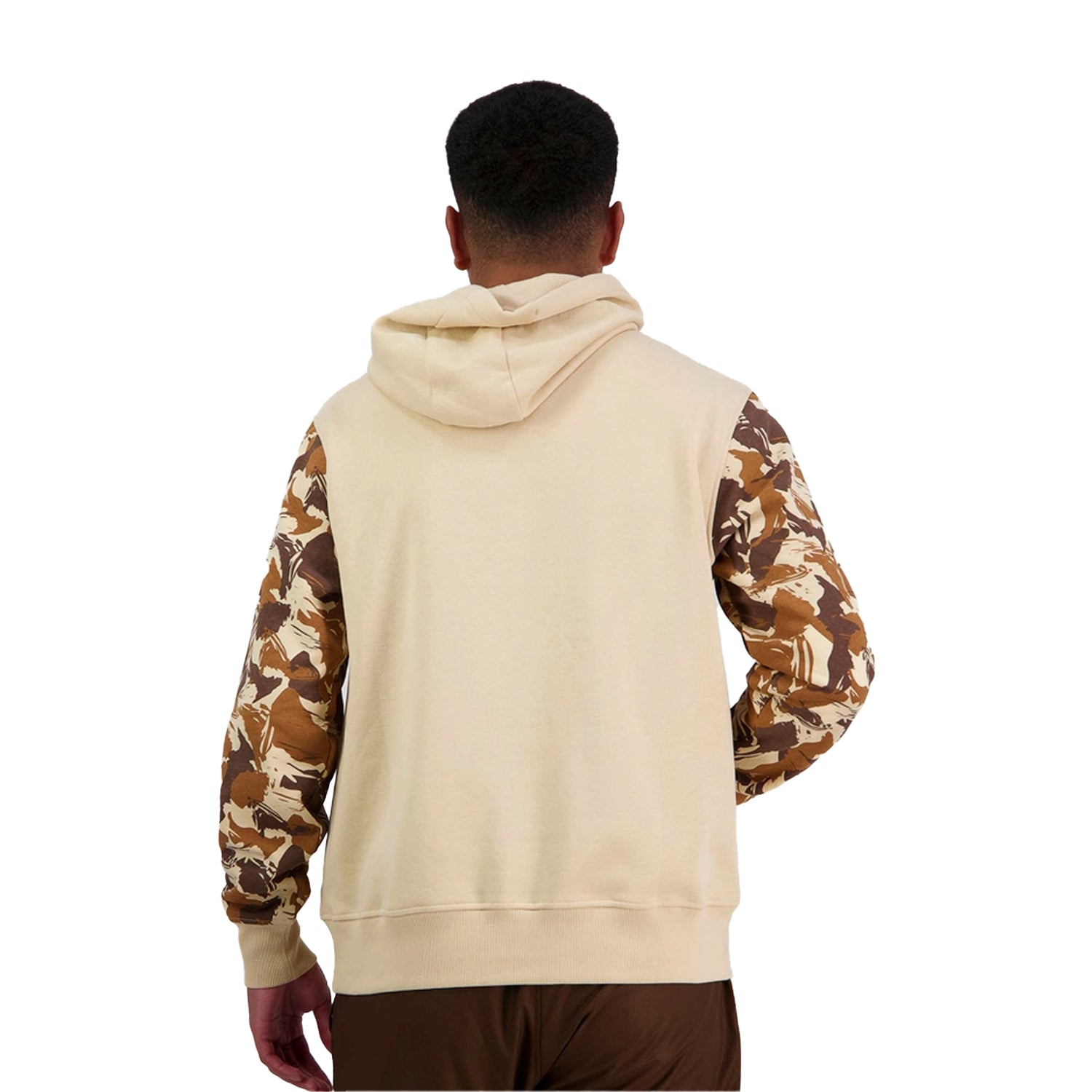 Cream - Back - Canterbury Mens Force Hoodie