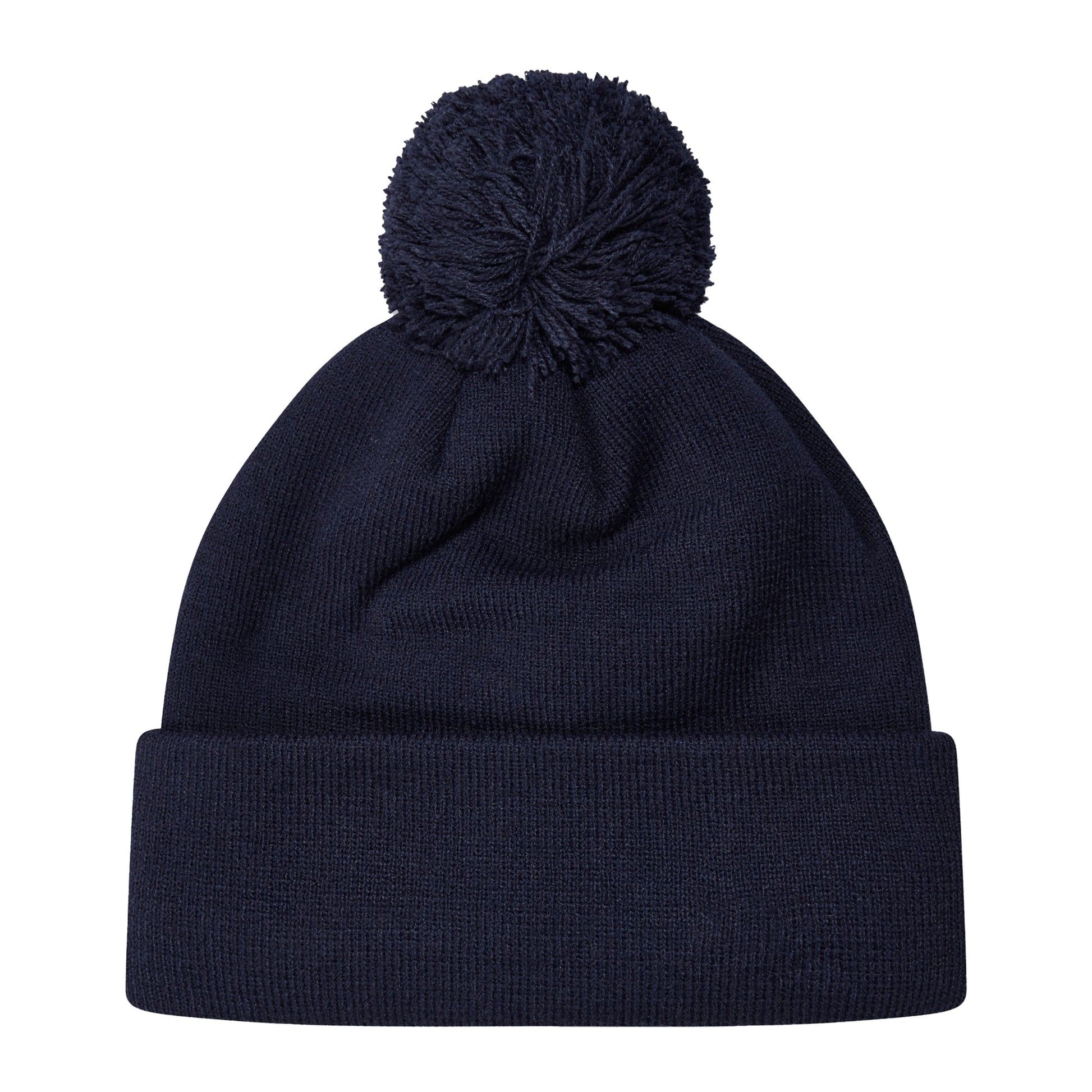 Navy - Back - Canterbury Unisex Adult CCC Bobble Beanie