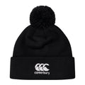 Black - Front - Canterbury Unisex Adult CCC Bobble Beanie