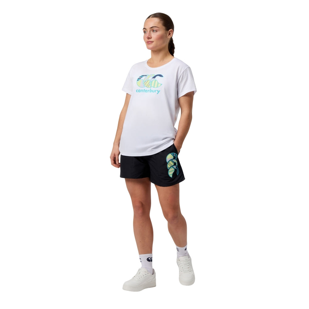 Jet Black - Lifestyle - Canterbury Womens-Ladies Uglies 5 Tactic Shorts