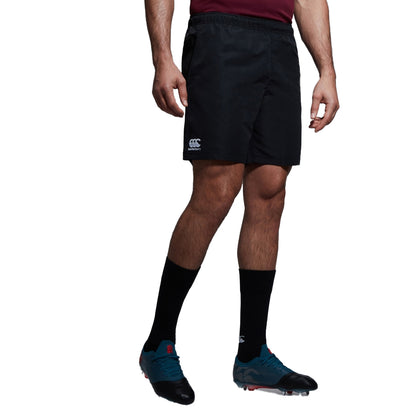 Black - Pack Shot - Canterbury Mens Club Shorts