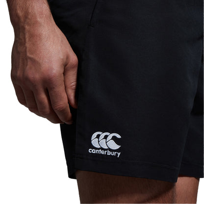 Black - Side - Canterbury Mens Club Shorts