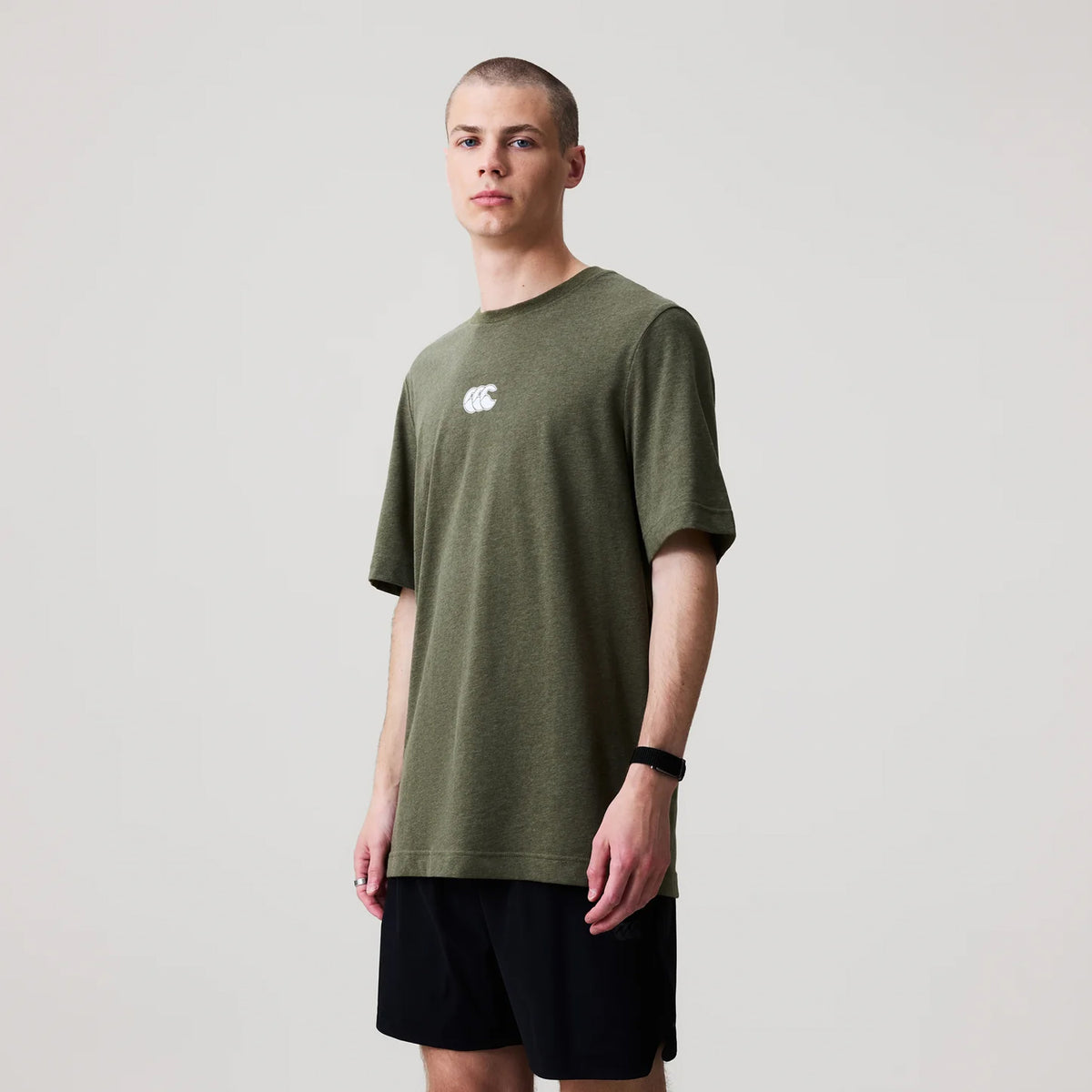 Green - Side - Canterbury Mens Tempo+ Drill Top