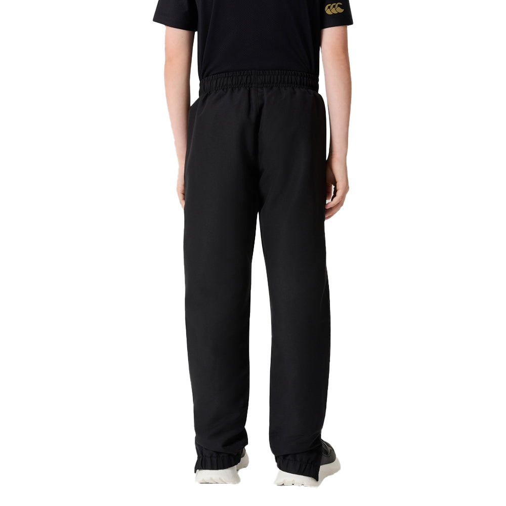 Black - Back - Canterbury Childrens-Kids Tempo+ Tracksuit Bottoms
