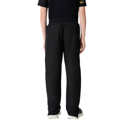 Black - Back - Canterbury Childrens-Kids Tempo+ Tracksuit Bottoms