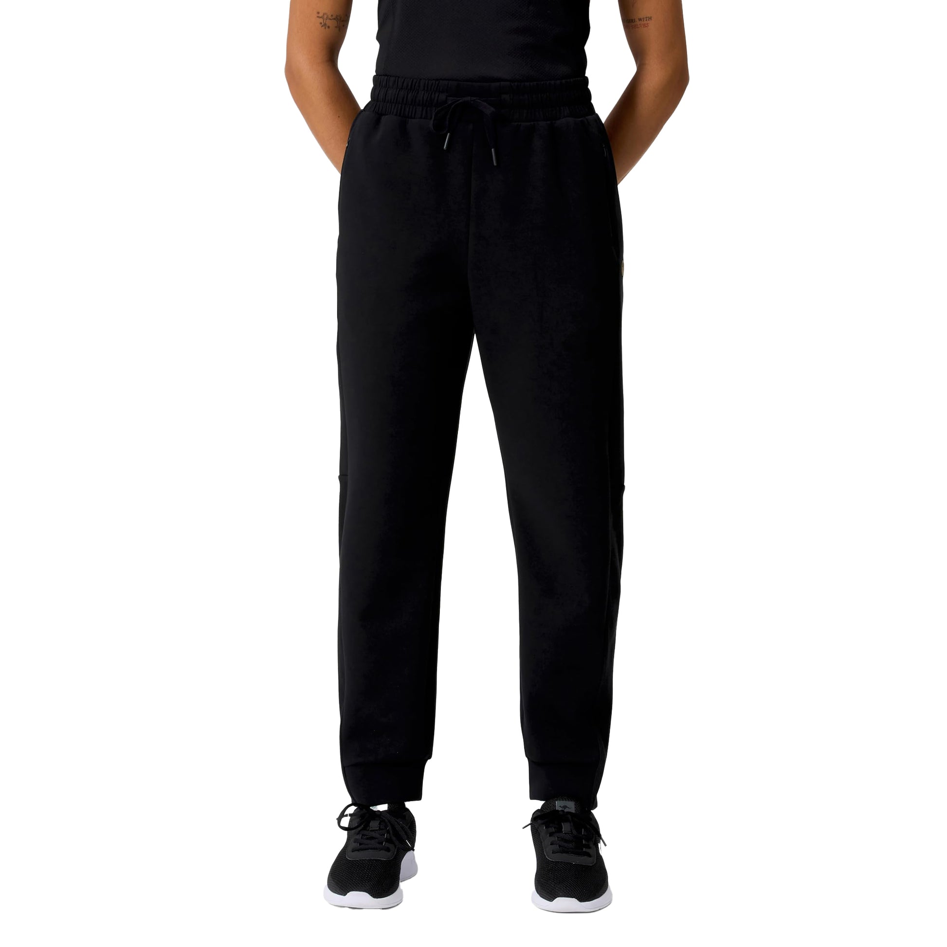 Black - Front - Canterbury Womens-Ladies Tempo+ Jogging Bottoms