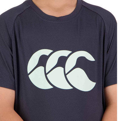 Multicoloured - Side - Canterbury Childrens-Kids Tempo+ Training T-Shirt