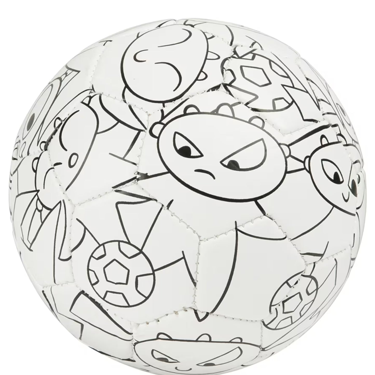 Black-White - Back - Mitre Scriball Football