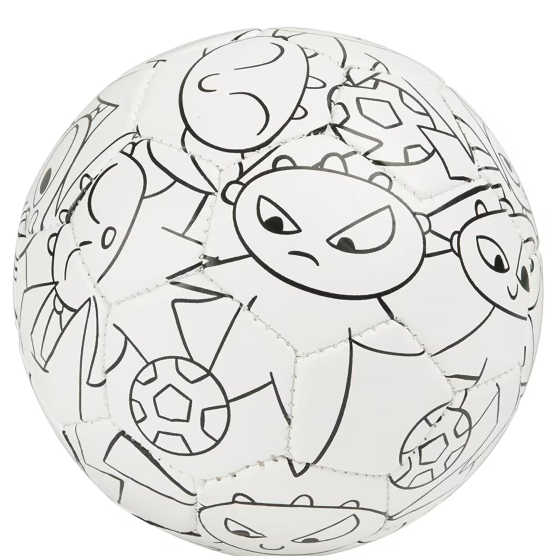 Black-White - Back - Mitre Scriball Football