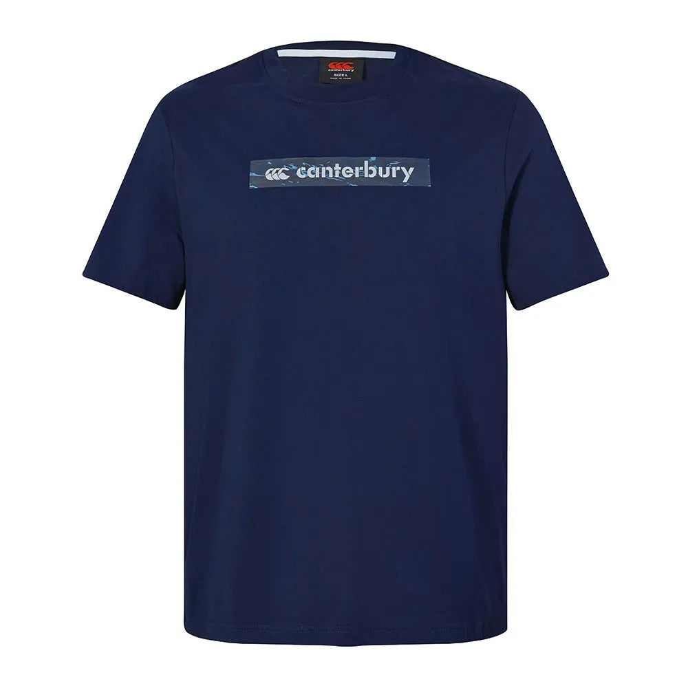 Navy - Front - Canterbury Mens Force T-Shirt