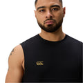 Black - Side - Canterbury Mens Tempo+ Tank Top