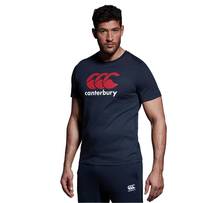 Navy - Side - Canterbury Mens Classic T-Shirt