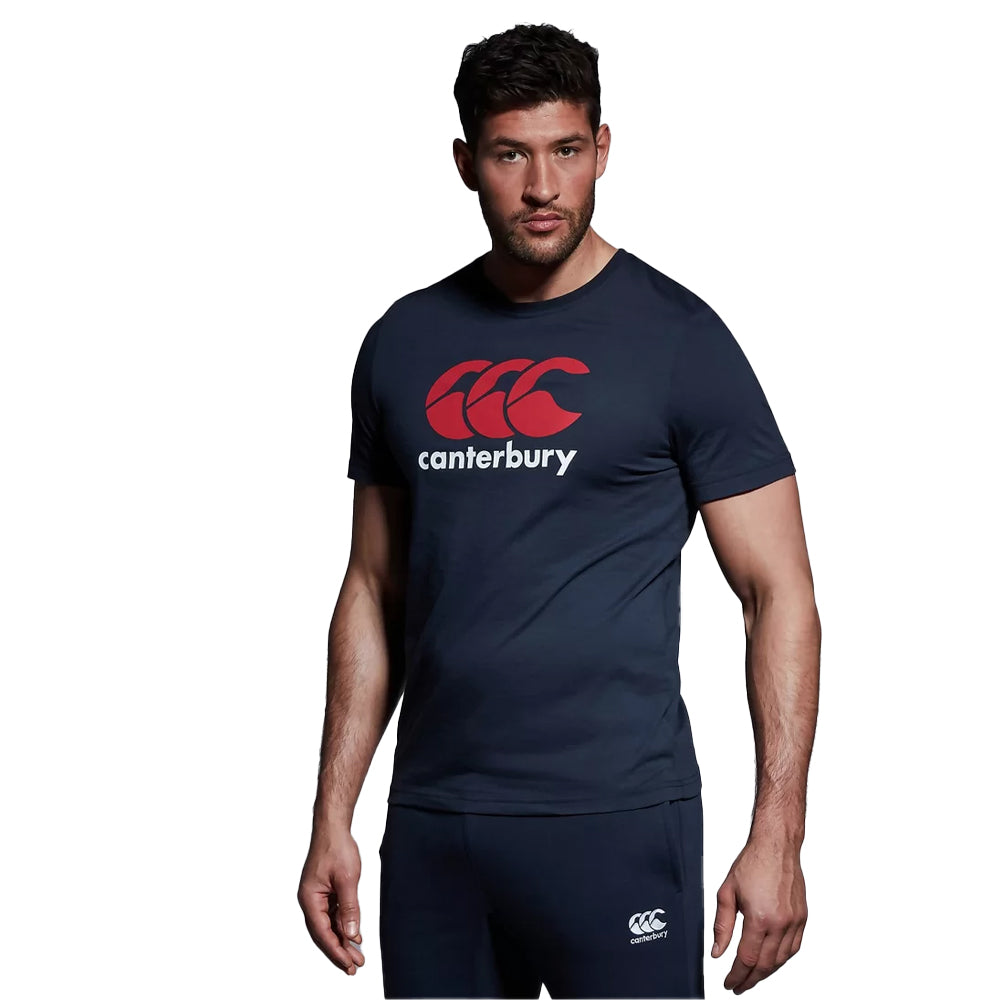 Navy - Side - Canterbury Mens Classic T-Shirt