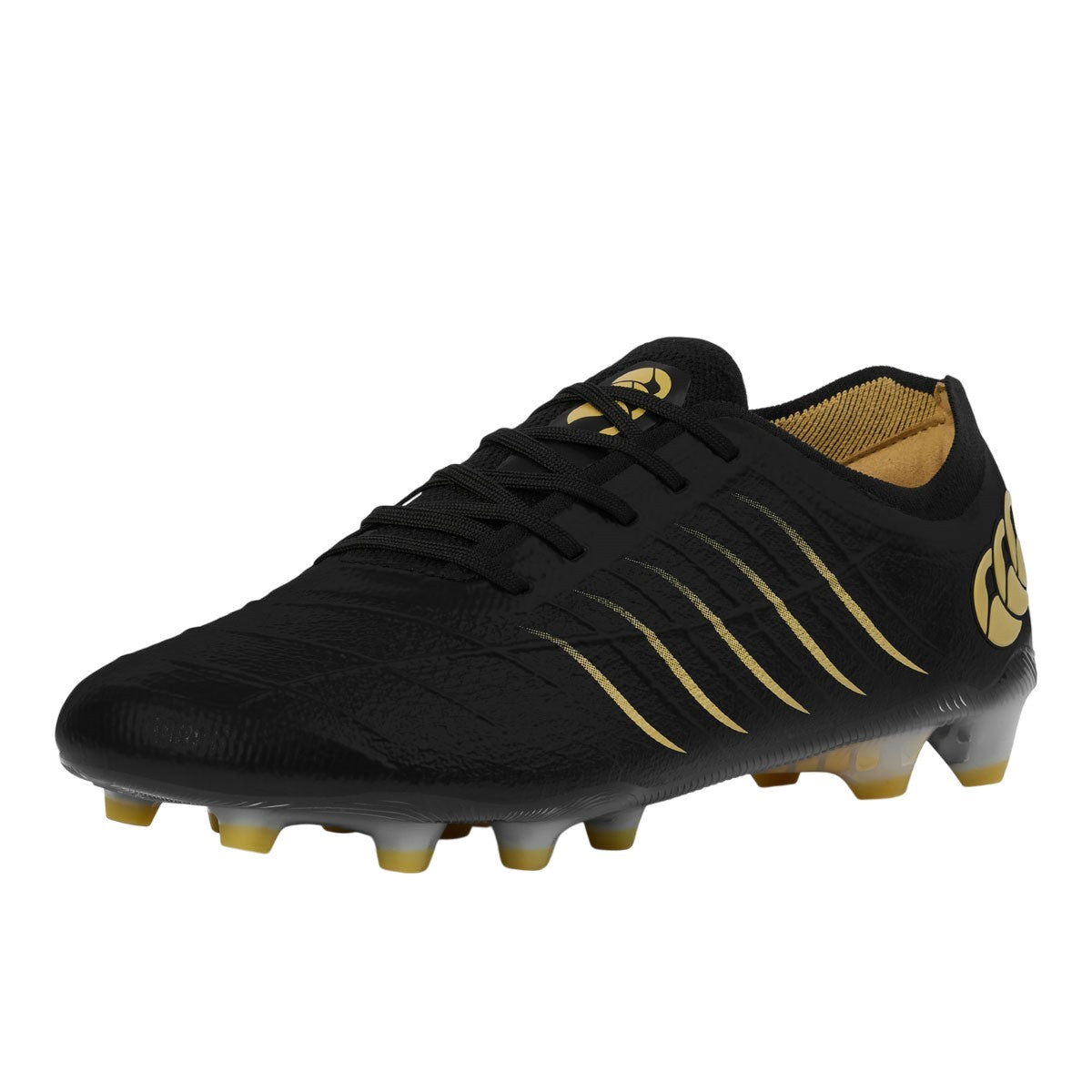 Black - Front - Canterbury Unisex Adult Phoenix 2.0 Elite Firm Ground Rugby Boots