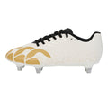 White - Back - Canterbury Childrens-Kids Football Boots