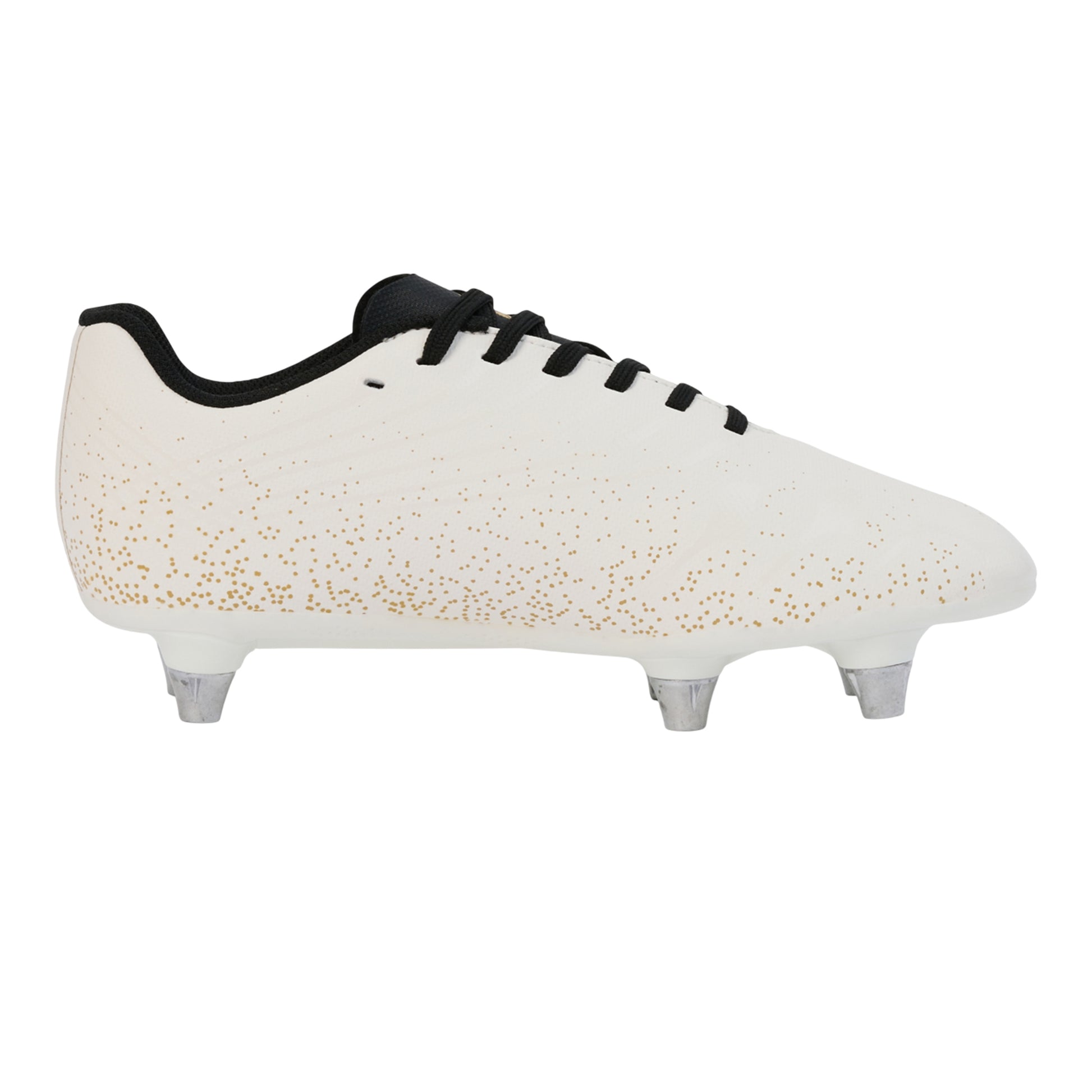 White - Side - Canterbury Childrens-Kids Football Boots