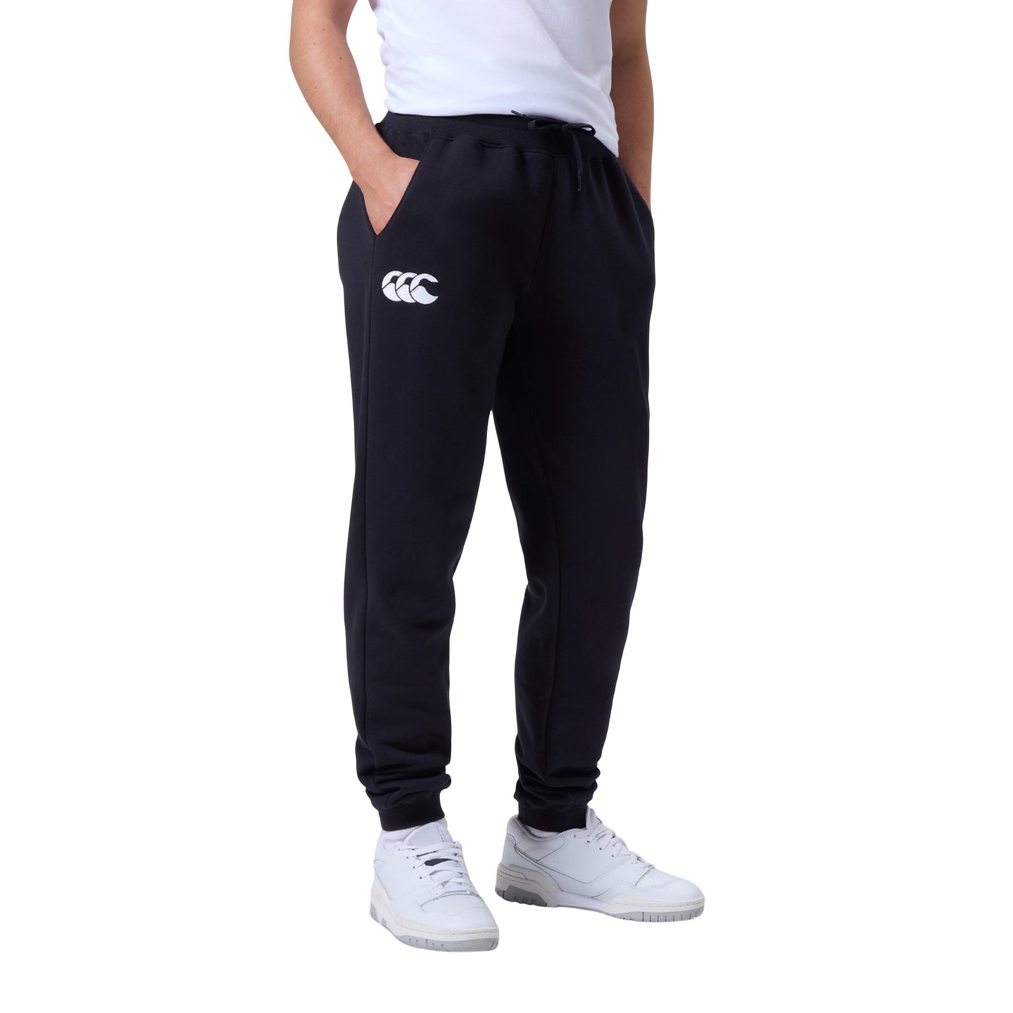 Black - Side - Canterbury Womens-Ladies Sweatpants