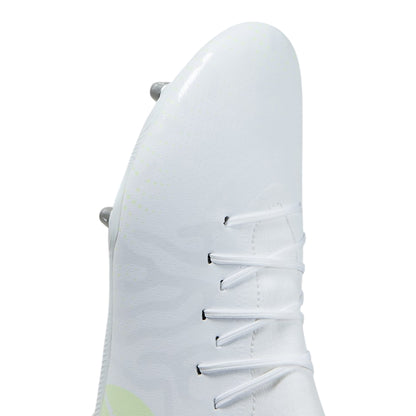 White-Amber Yellow-Orange Crush - Lifestyle - Canterbury Unisex Adult Speed Infinite Pro Soft Ground Rugby Boots