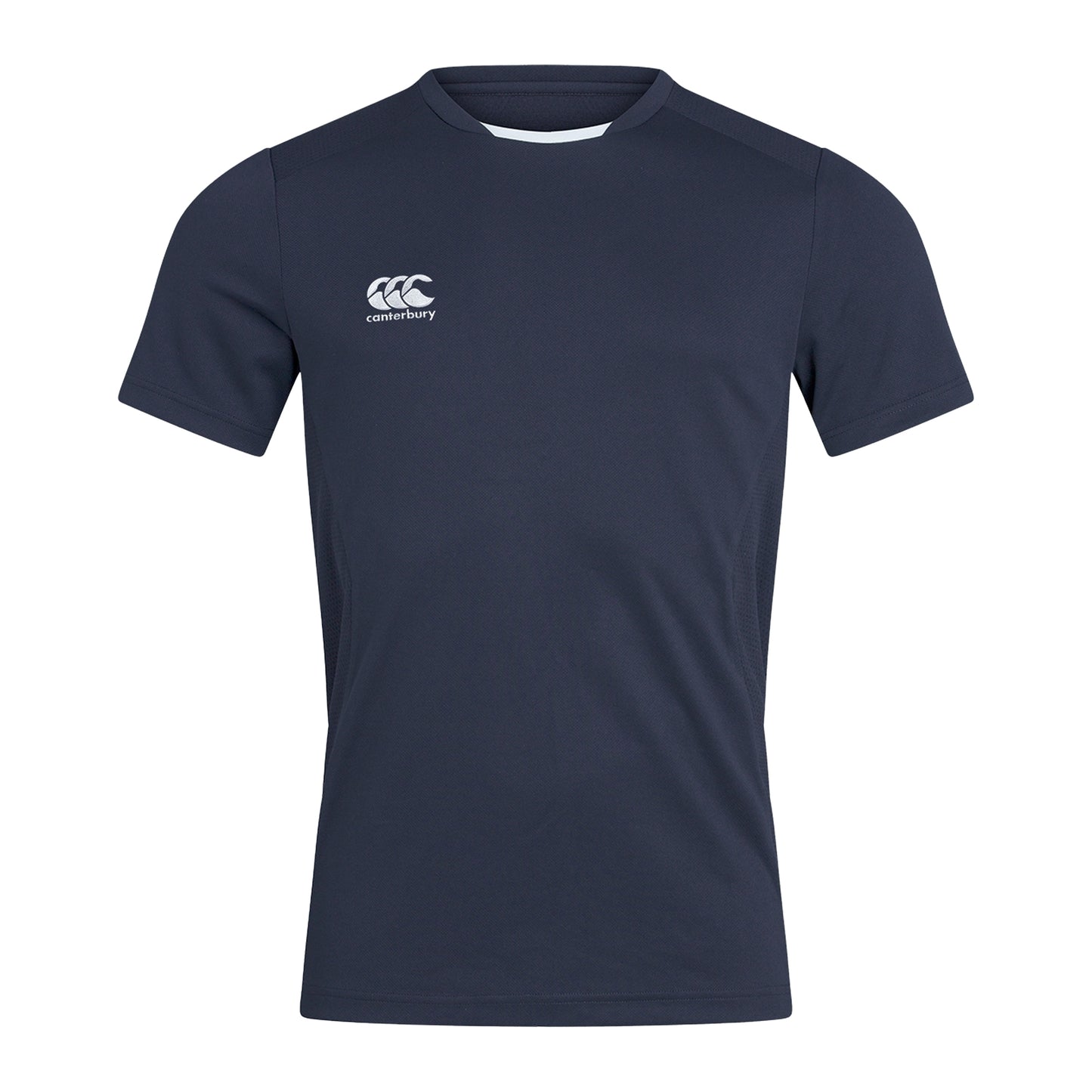 Navy - Front - Canterbury Mens Club Dry T-Shirt