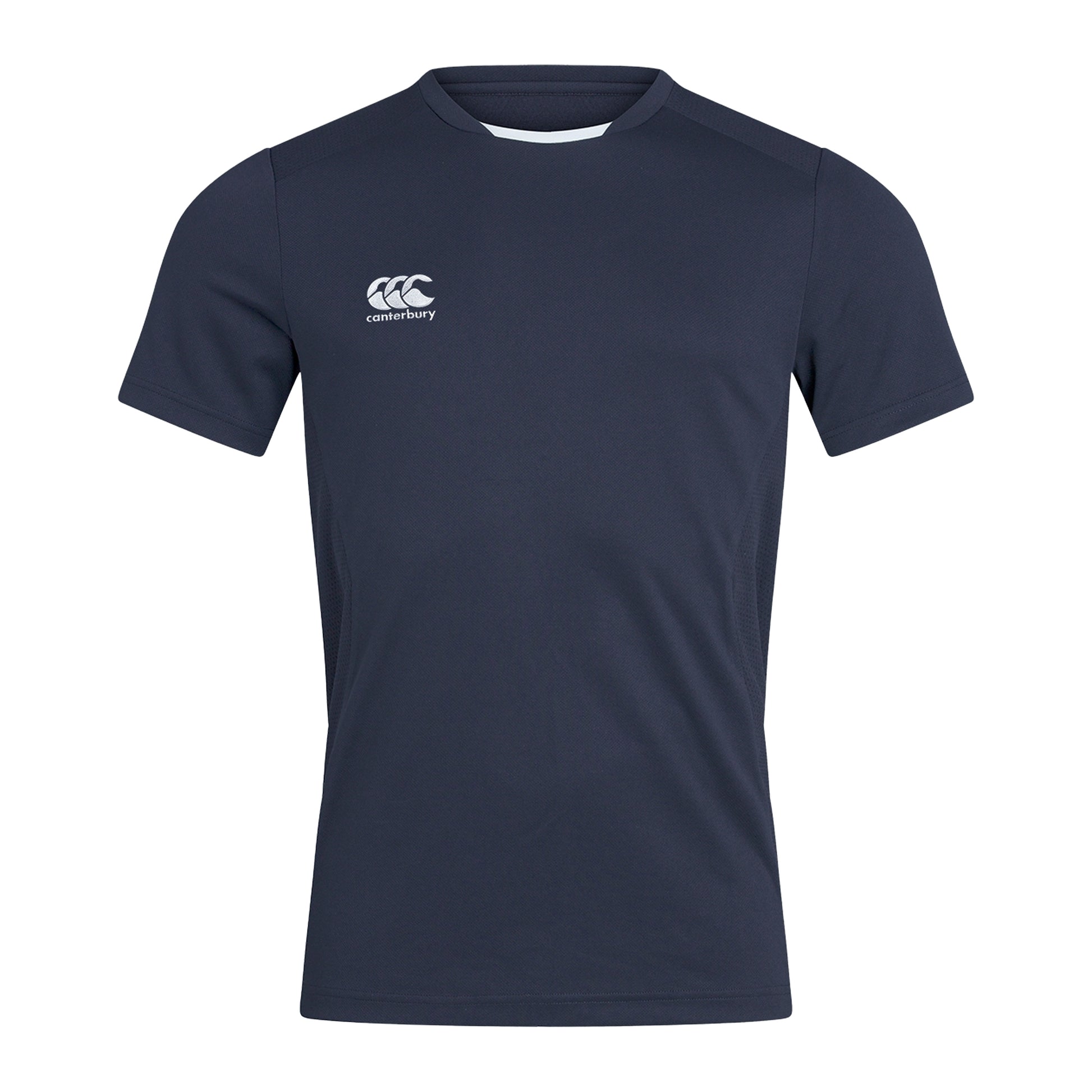 Navy - Front - Canterbury Mens Club Dry T-Shirt