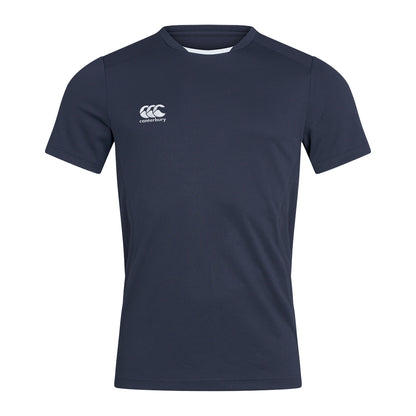 Navy - Front - Canterbury Mens Club Dry T-Shirt