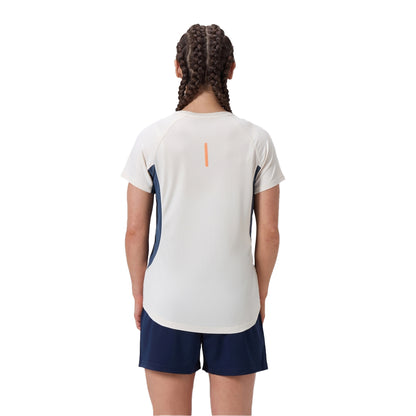 Whitecap Grey-Midnight Navy - Back - Canterbury Womens-Ladies Graphic Vapodri Super Light T-Shirt