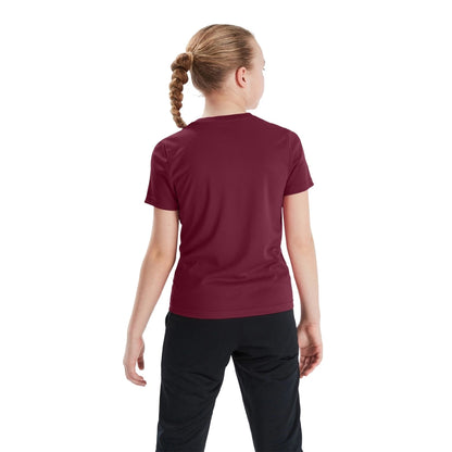 Maroon - Lifestyle - Canterbury Childrens-Kids Club Dry T-Shirt
