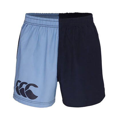 Cronulla-Navy - Front - Canterbury Mens Harlequin Cotton Twill Shorts