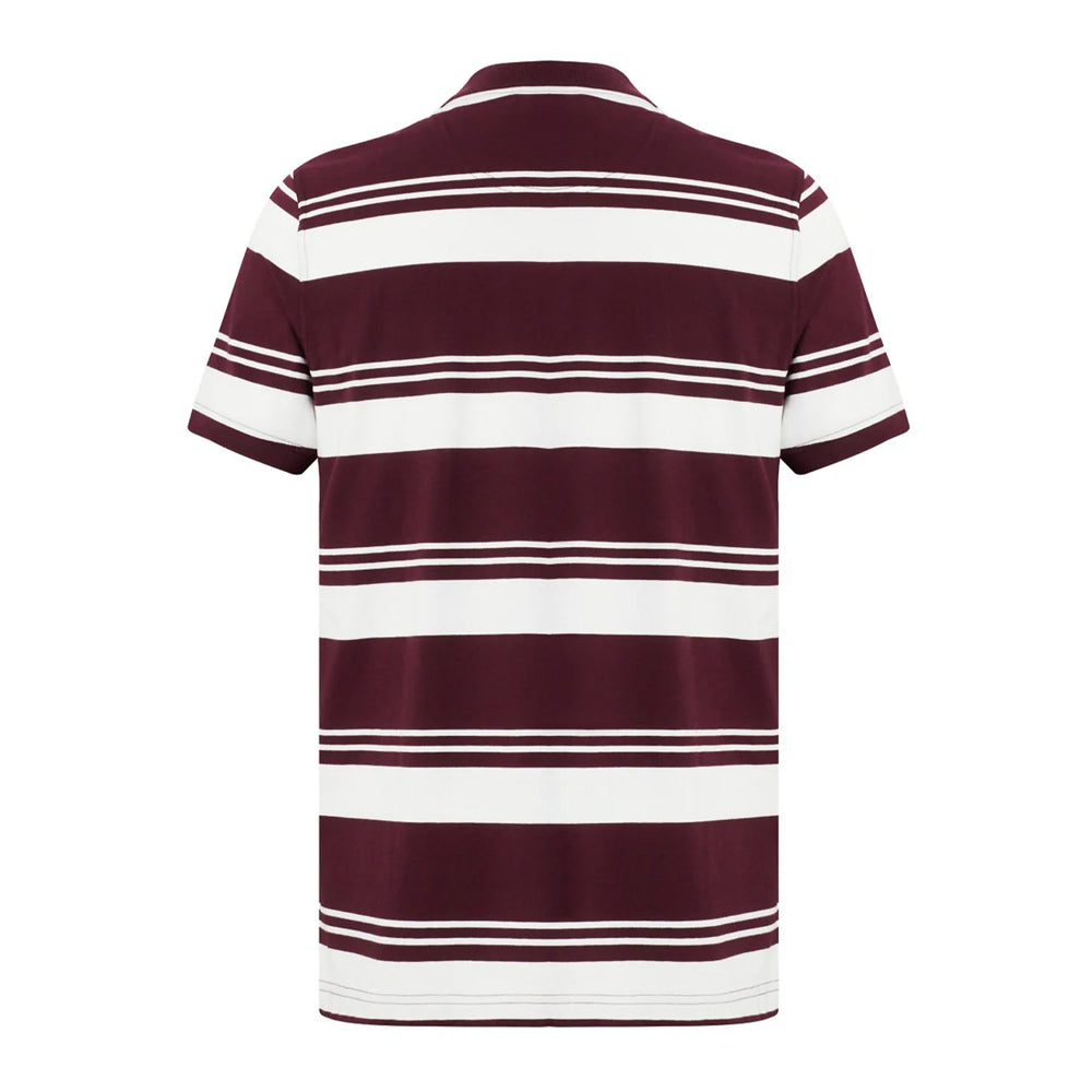 Fig - Back - Canterbury Mens Engineered Striped Polo Shirt