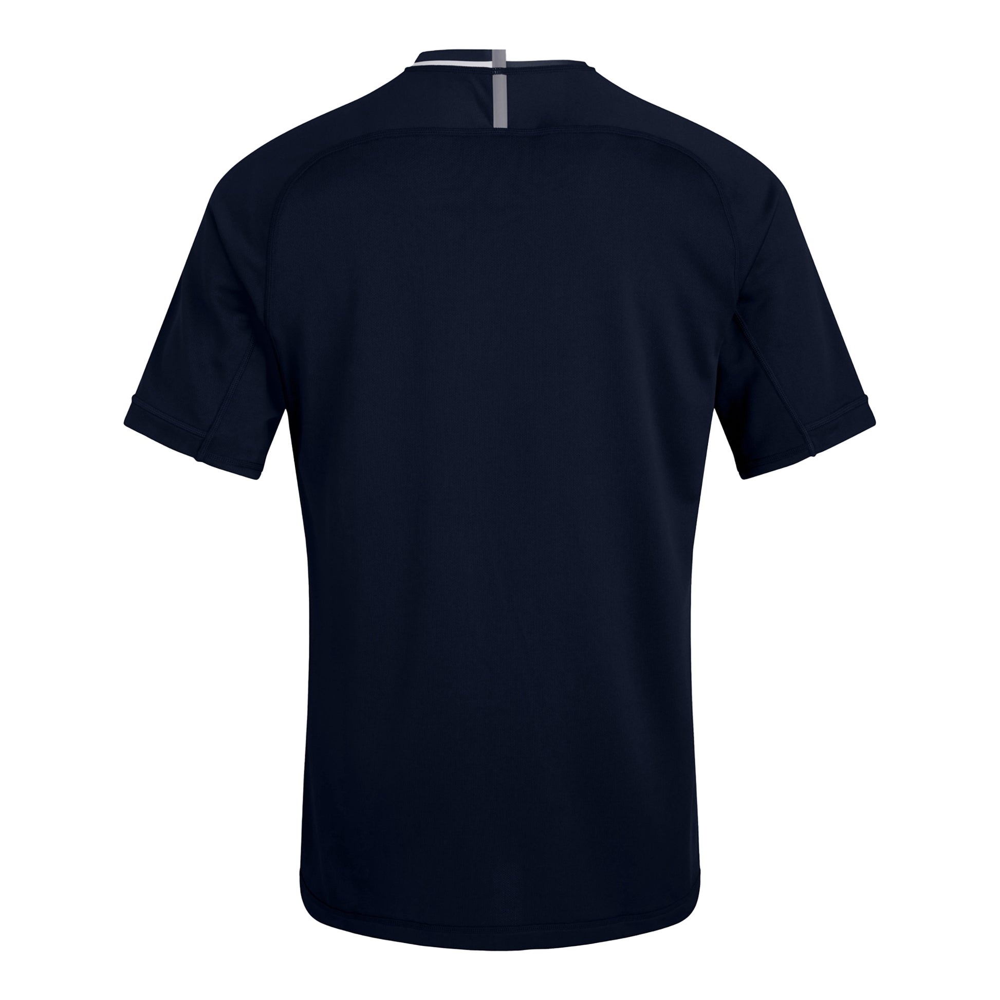 Navy - Back - Canterbury Mens Evader Hooped Vapodri Jersey