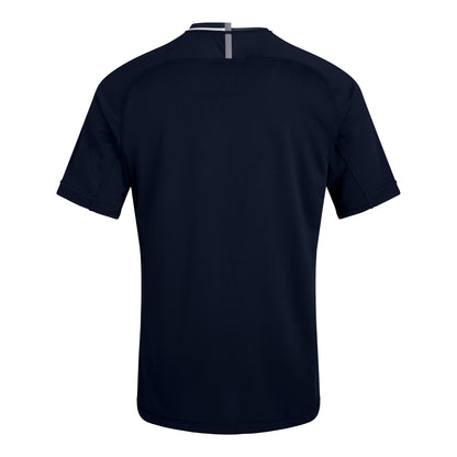 Navy - Back - Canterbury Mens Evader Hooped Vapodri Jersey