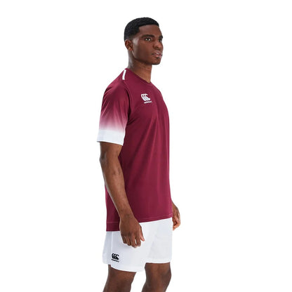 Maroon-White - Side - Canterbury Mens Club Jersey