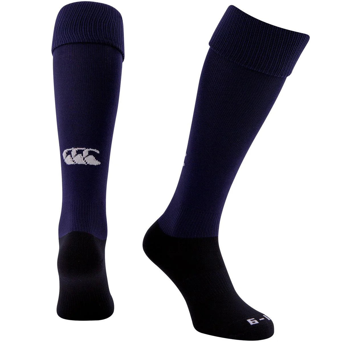 Navy - Back - Canterbury Mens Club Socks