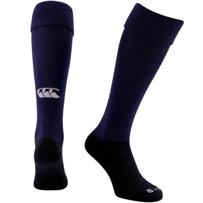 Navy - Back - Canterbury Mens Club Socks