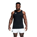 Black - Close up - Canterbury Mens Club Dry Tank Top