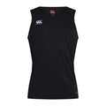 Black - Front - Canterbury Mens Club Dry Tank Top