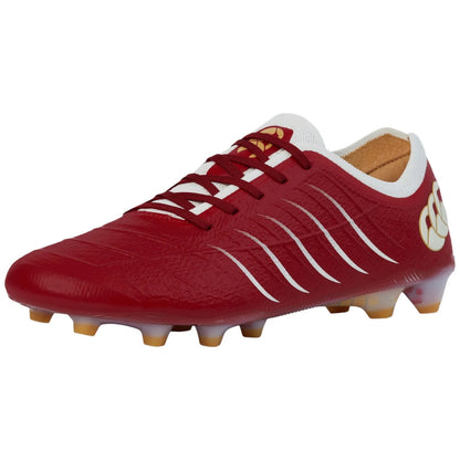 Red Dahlia - Front - Canterbury Unisex Adult Phoenix 2.0 Elite Firm Ground Rugby Boots