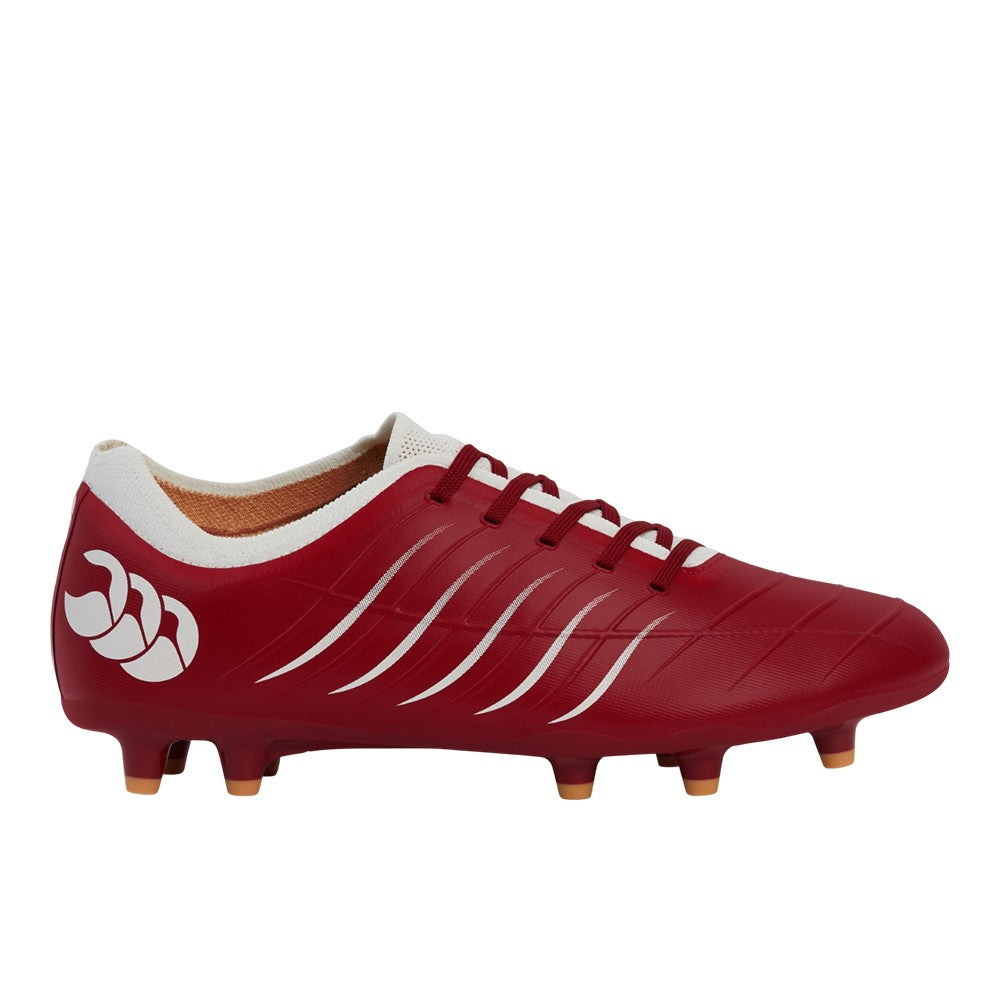 Red Dahlia - Front - Canterbury Unisex Adult Phoenix 2.0 Pro Firm Ground Rugby Boots