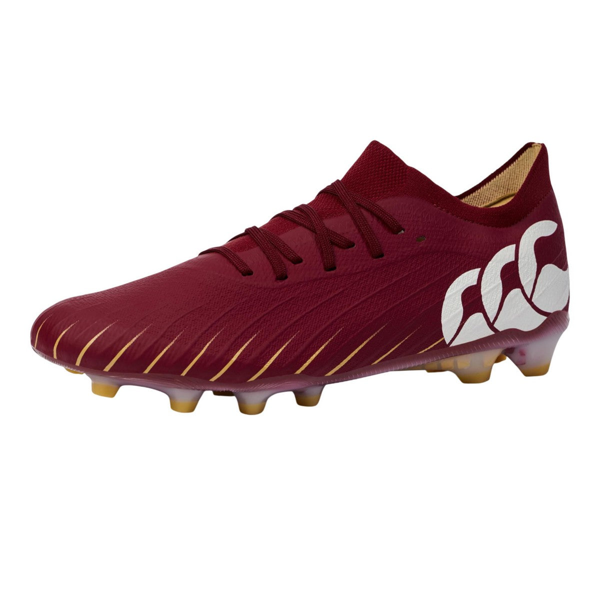 Red Dahlia - Front - Canterbury Unisex Adult Speed Falcon Elite Soft Ground Rugby Boots