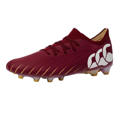 Red Dahlia - Front - Canterbury Unisex Adult Speed Falcon Elite Soft Ground Rugby Boots