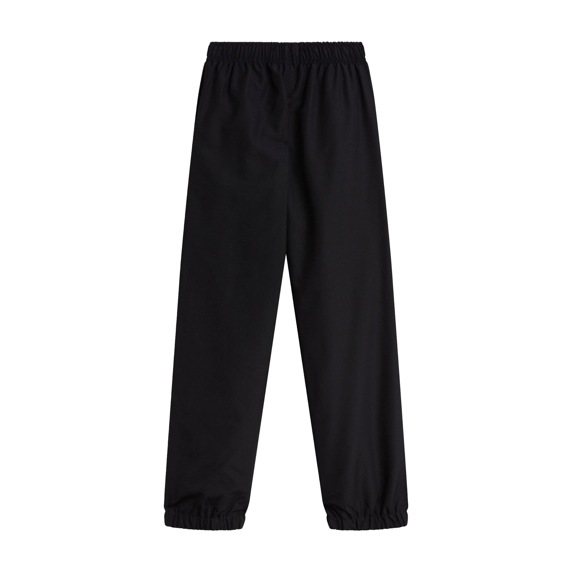 Black - Back - Canterbury Childrens-Kids Cuffed Ankle Trousers