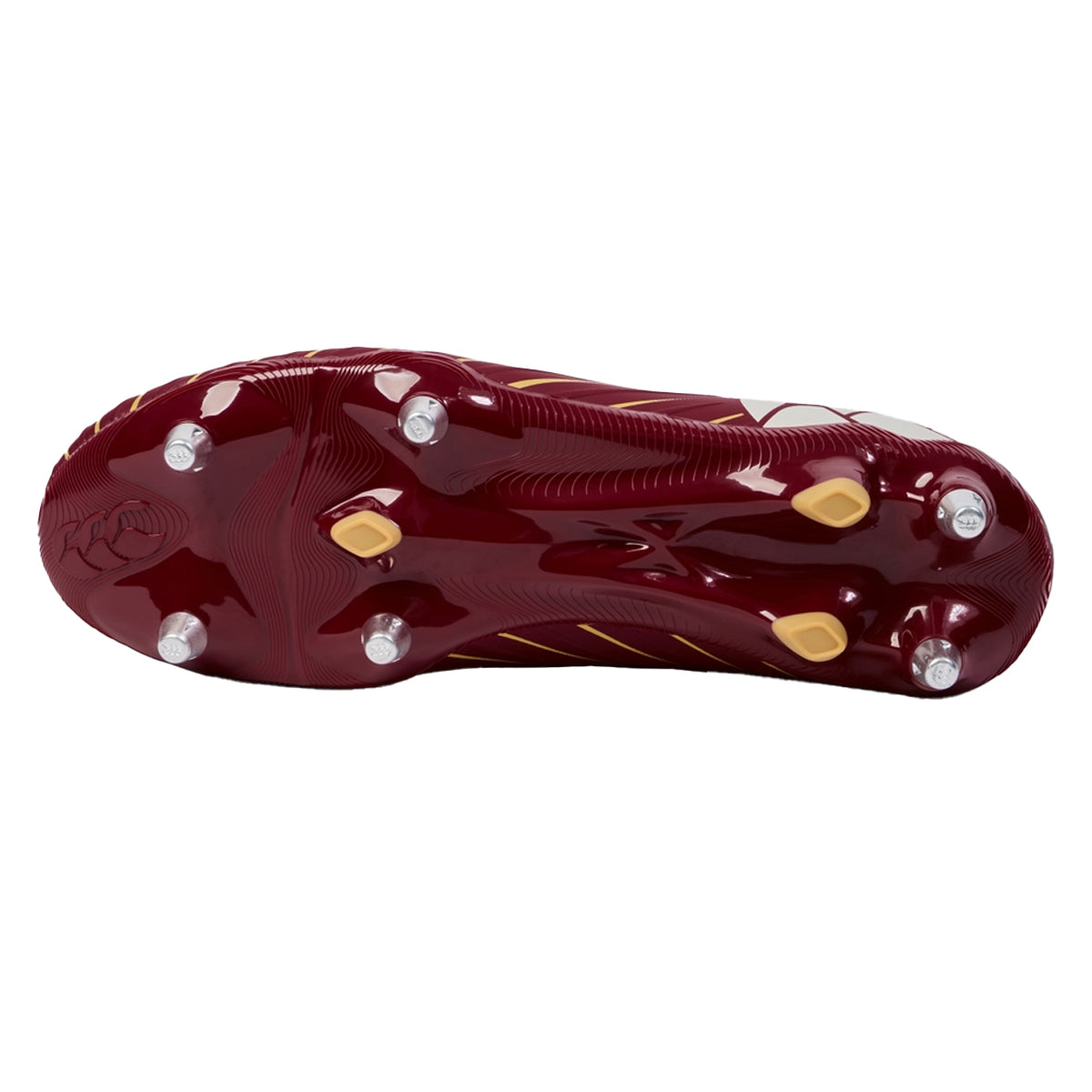 Red Dahlia - Pack Shot - Canterbury Unisex Adult Speed Falcon Pro Soft Ground Rugby Boots