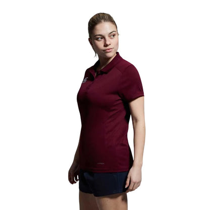 Maroon - Pack Shot - Canterbury Womens-Ladies Club Dry Polo Shirt